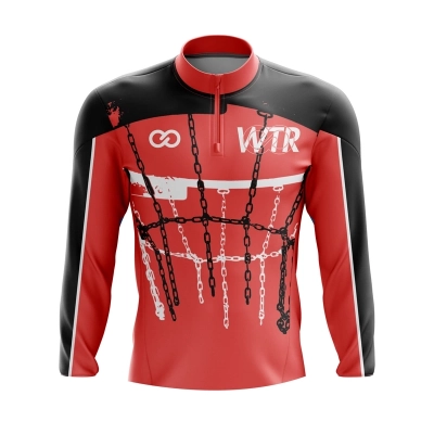 Buy Custom Cuffless 1/4 Zip Warmup Jackets Online | Custom Warmups | Wooter Apparel