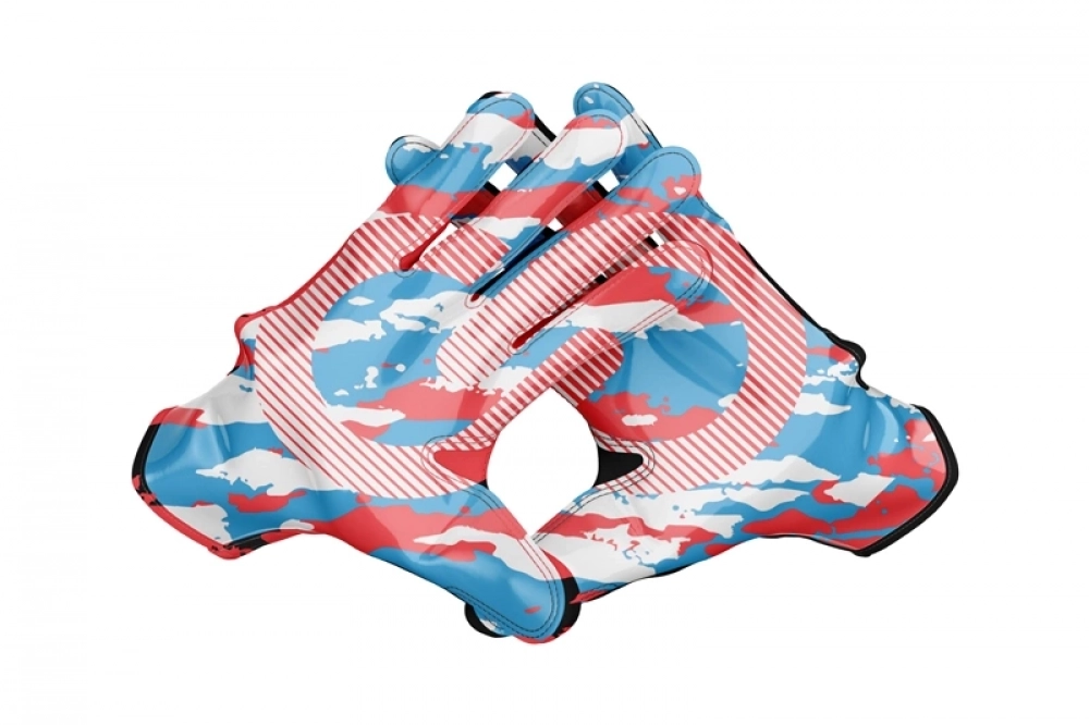 Custom Wide Receiver Gloves | Custom Football Gloves | Wooter Apparel