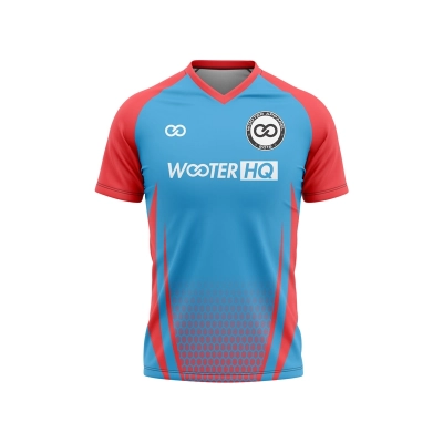 Buy Custom V-Neck Raglan Sleeve Soccer Jerseys Online | Wooter Apparel