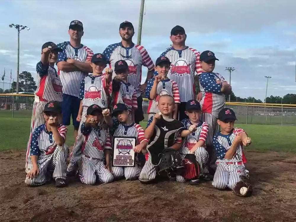 Players wearing  Wooter  Custom Lightweight 2-Button Baseball Jerseys