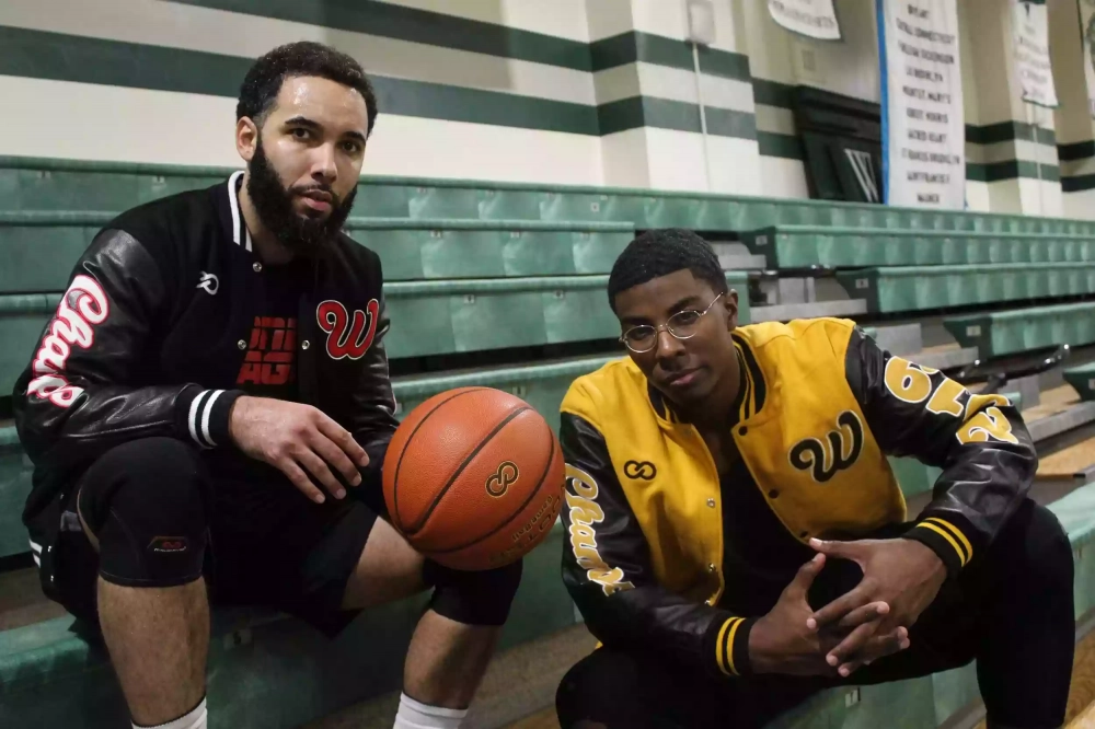 Player Wearing Wooter Custom Varsity Jackets | Wooter Apparel