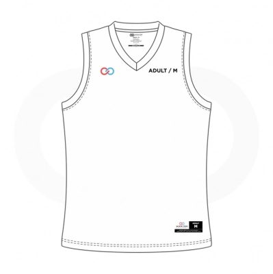 V-Neck Basketball Jerseys - Youth Sizing Kits