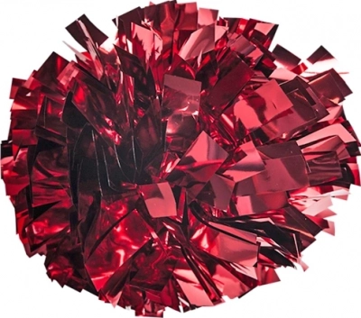 Epic Cheerleaders (1-COLOR) Metallic 4" Youth Pom (EACH): Showstopping Pom Poms for Your Young Cheerleaders