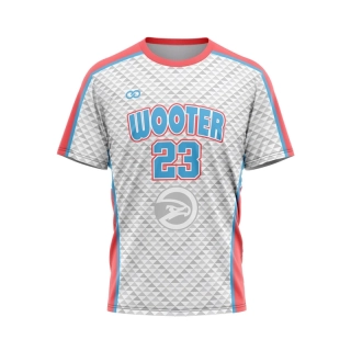 Buy Custom Basketball Jerseys with Sleeves | Crew Neck basketball Jerseys | Wooter Apparel
