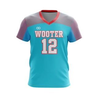 Wooter Custom Short Sleeve V-Neck Volleyball Jerseys |Buy Online