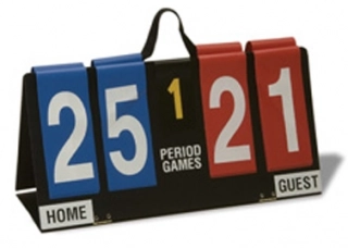 Tandem Sport Deluxe Score Flipper with Handle | Lightweight and Portable Scoreboard